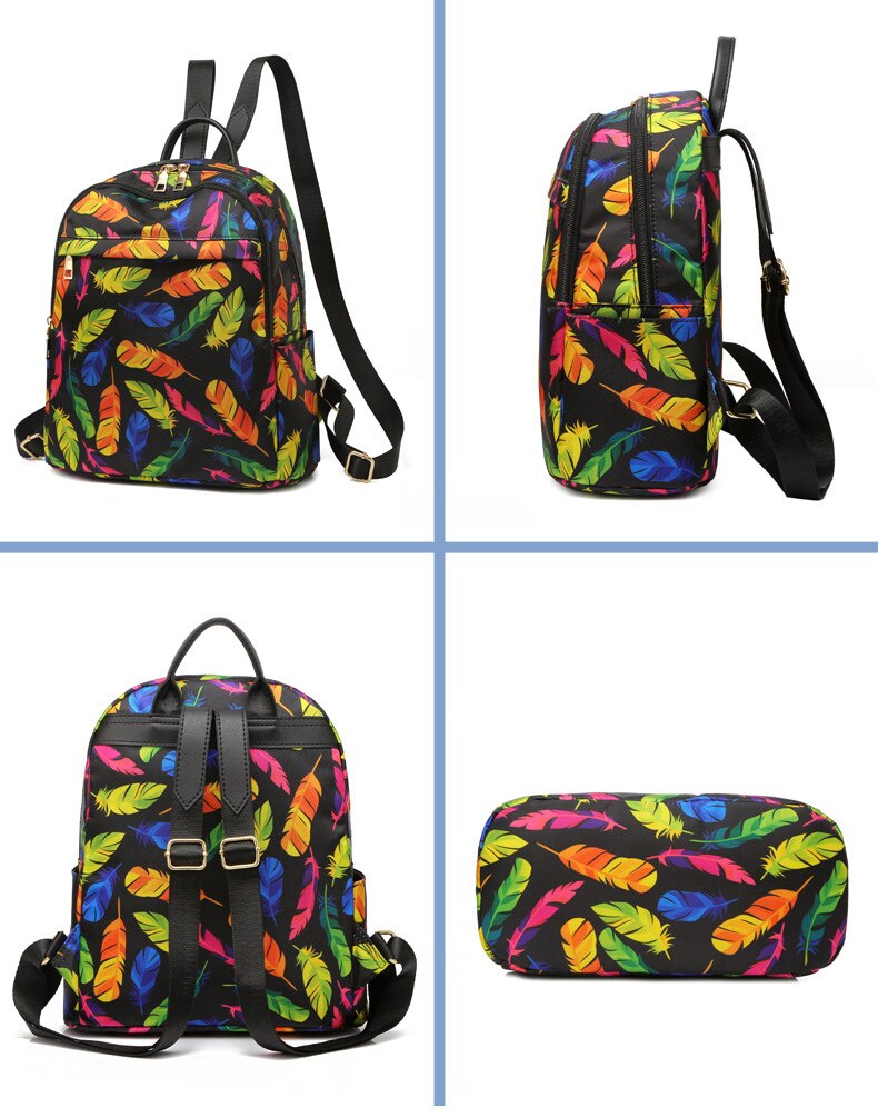 Chuwanglin impression sac à dos étanche femmes sac à dos cartable pour adolescentes sacs à dos décontracté quotidien sacs durables A60103