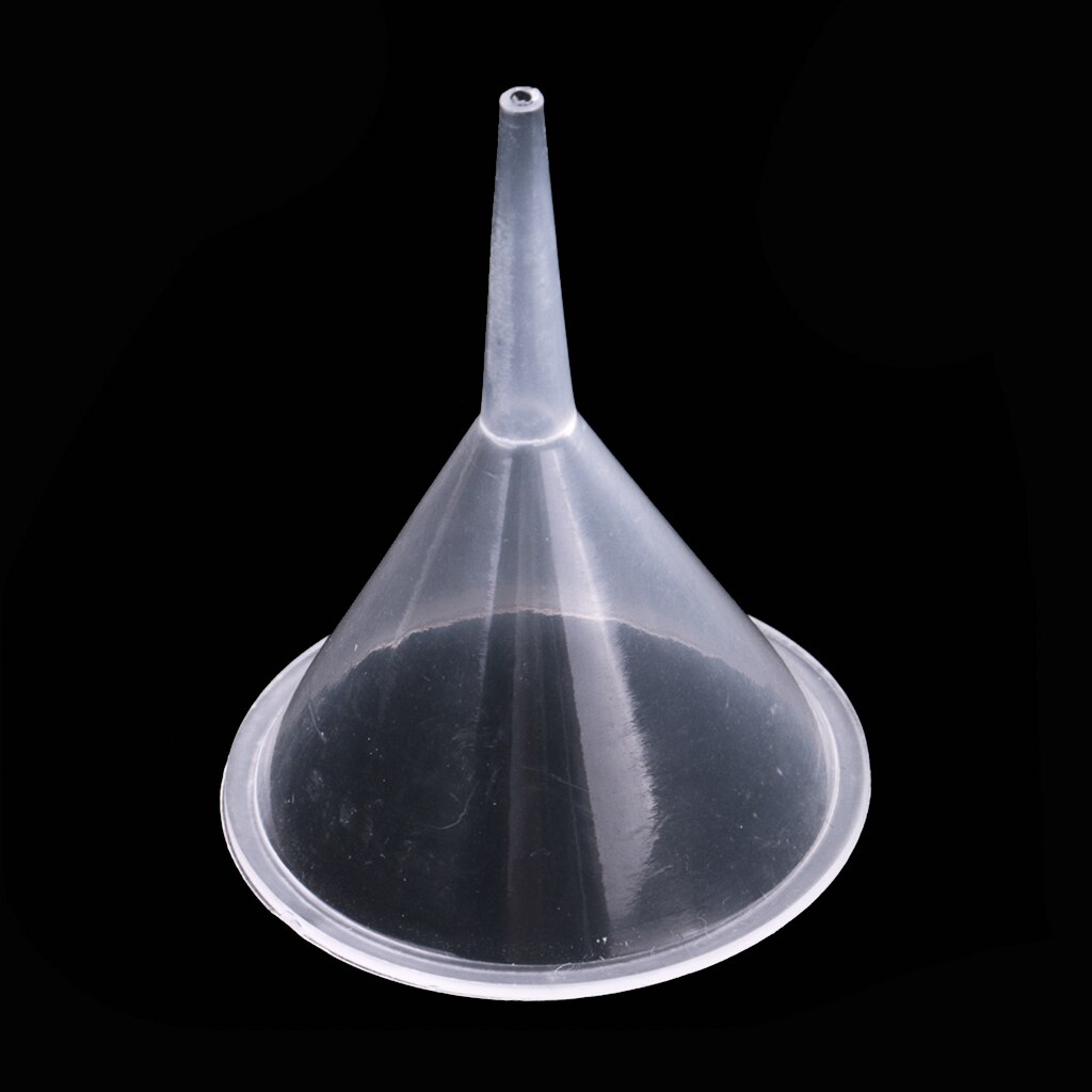 Plastic Diffuser Vial Bottle Liquid Filling Small Clear Funnel Home Kitchen