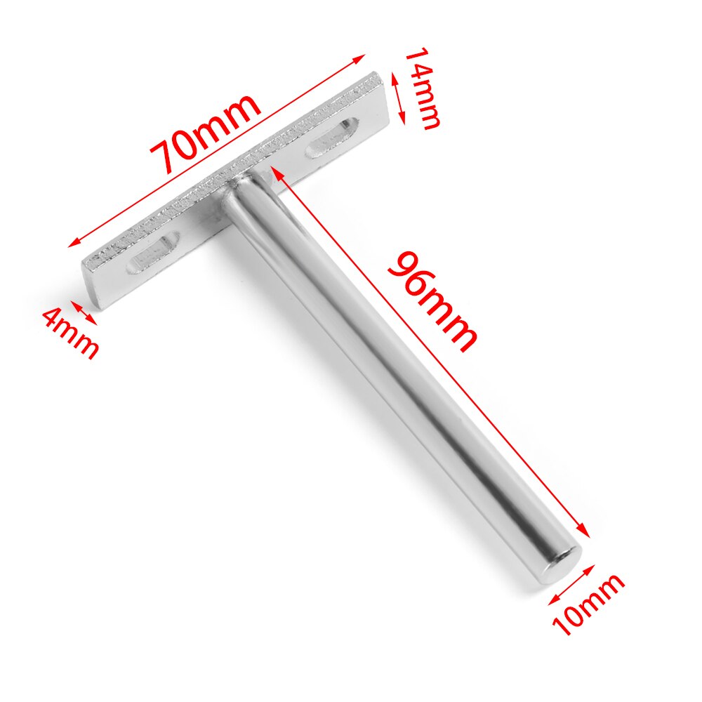 Unsichtbare Schwimmende Regal Metall Klammern schwer Pflicht Verdeckte Versteckte Unterstützung Zauberstab Halterung Regal Regal Möbel Hardware-: 96mm