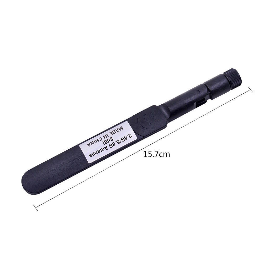 Siru mela 3g 4g gsm lte wifi antenni wi -fi 2.4 ghz 5.8 ghz 8 dbi rp-sma urosliitin langattomalle wlan-reitille