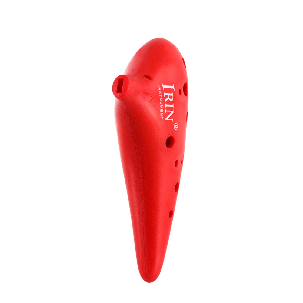 12 Holes Alto Ocarina Instrument for Beginner Performer (Yellow)