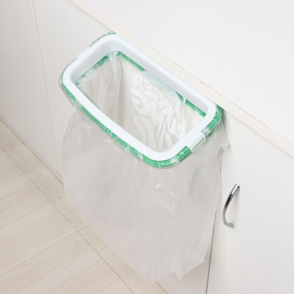 Portable Hanging Trash Garbage Bag Garbage Bag Holder Hanging Garbage Bags Storage Rack Holder For Kitchen Cupboard Storage