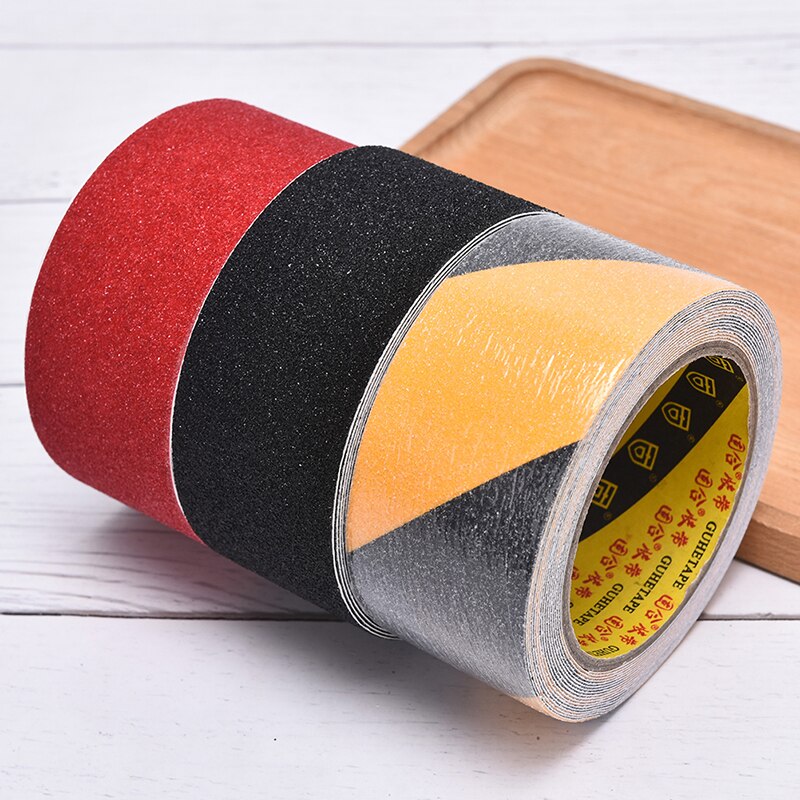 1pcs Anti-skid Warning Tape For Factory Warehouse Home Bathroom Stairs Anti-Slip Workplace Safety Tapes