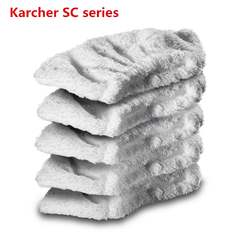 5 stk. damprenser dele gældende karcher sc serie  sc1052 sc1020 sc1122 sc1125 sc1402 damprenser tilbehør håndklæde