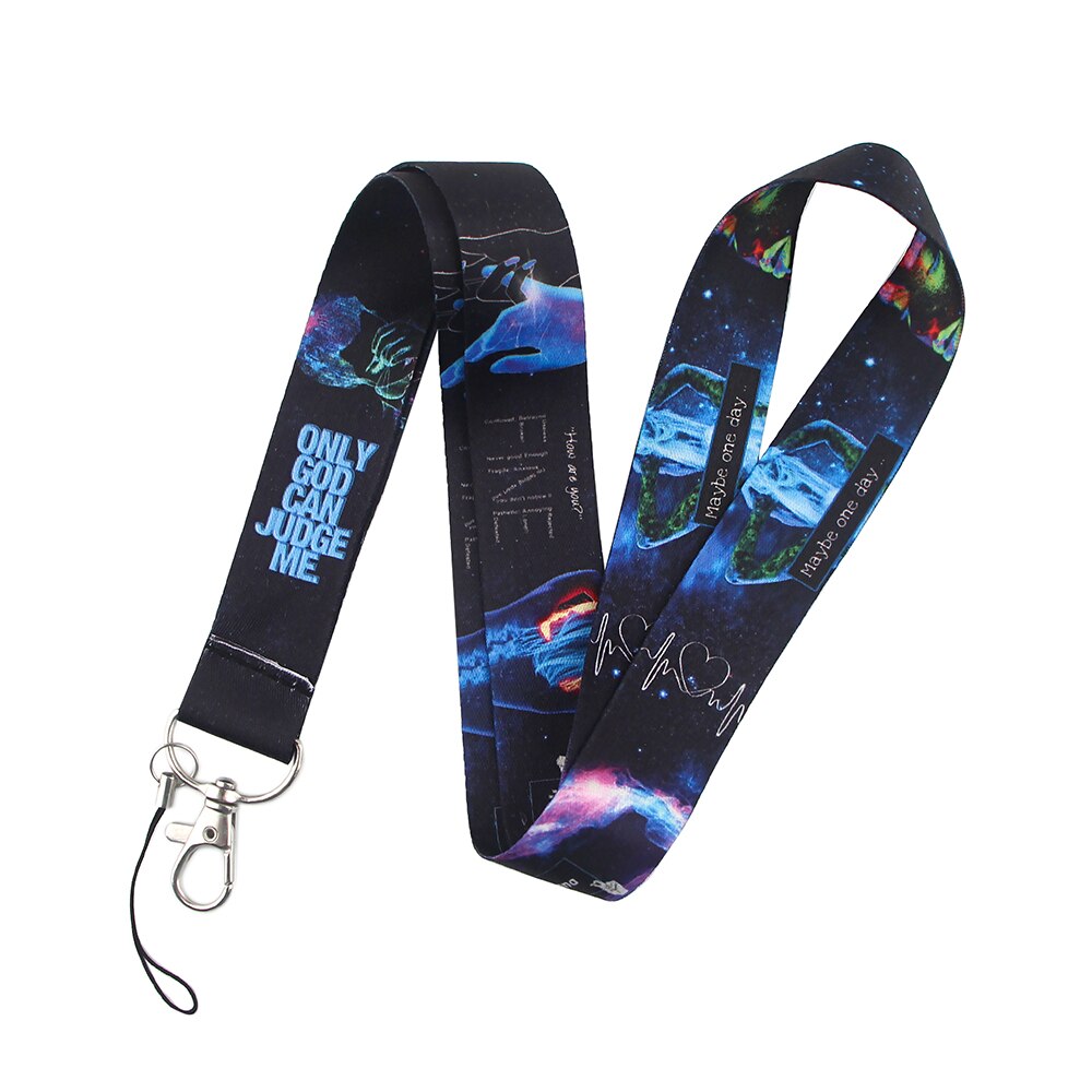 Ransitute R1308 Sterrenbeeld Leeuw Boogschutter Planeet Schilderen Sleutelhanger Lanyard Neck Strap Voor Telefoon Key Id-kaart Creatieve Lanyard: 8