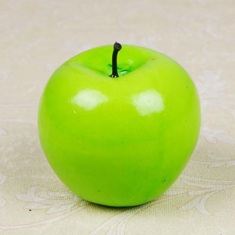 Verscheidenheid Kunstmatige Vruchten Plastic Nep Fruit Keuken Tafel Diy Home Decoratie Apple, Oranje, Perzik, Geel Peer, persimmon: 1