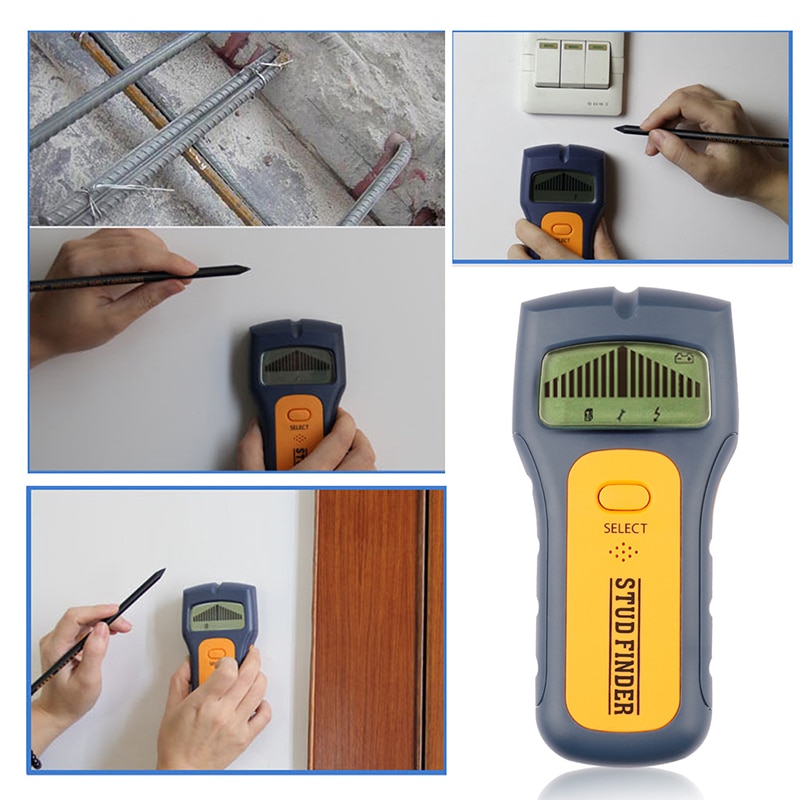 3 In 1 Metal Detector Wire Finder Detector Wall Detector Cable Multifunction Detect Wall Scanners