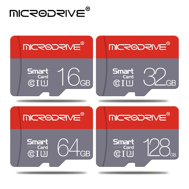 Microdrive micro sd Kaart geheugenkaart 128gb 64gb tarjeta micro sd Class 10 32GB 64GB 128GB 16GB voor Smartphone Tablet Camera