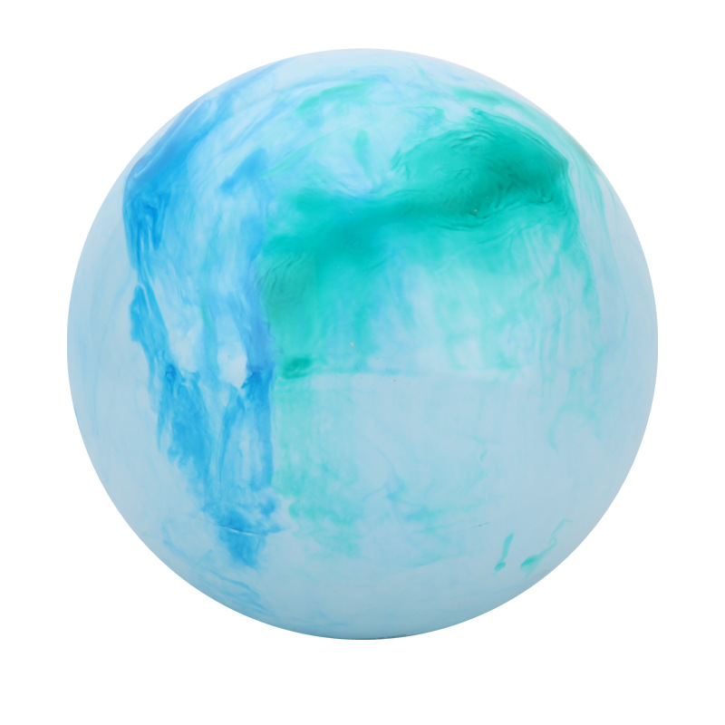 Marbleized Bouncy Balls 12Inch Inflatable Sensory Toys For Kids Play Party Games Park Backyard Beach Indoor Outdoor Playground: Blue