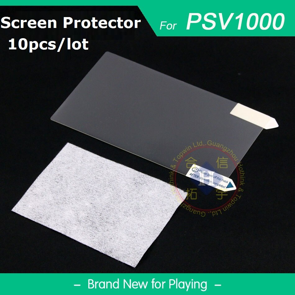 Hothink 10 X Ultra Clear Screen Protector Lcd Film Guard Voor Sony Ps Vita Psv PCH-1000 Psvita Vet PSV1000