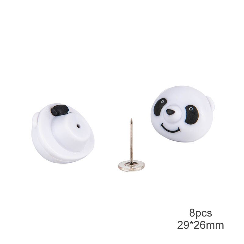 Housse de couette antidérapante, 8 pièces, porte-couette, attache de couverture pour la fixation du drap de lit, pinces en plastique: new style panda