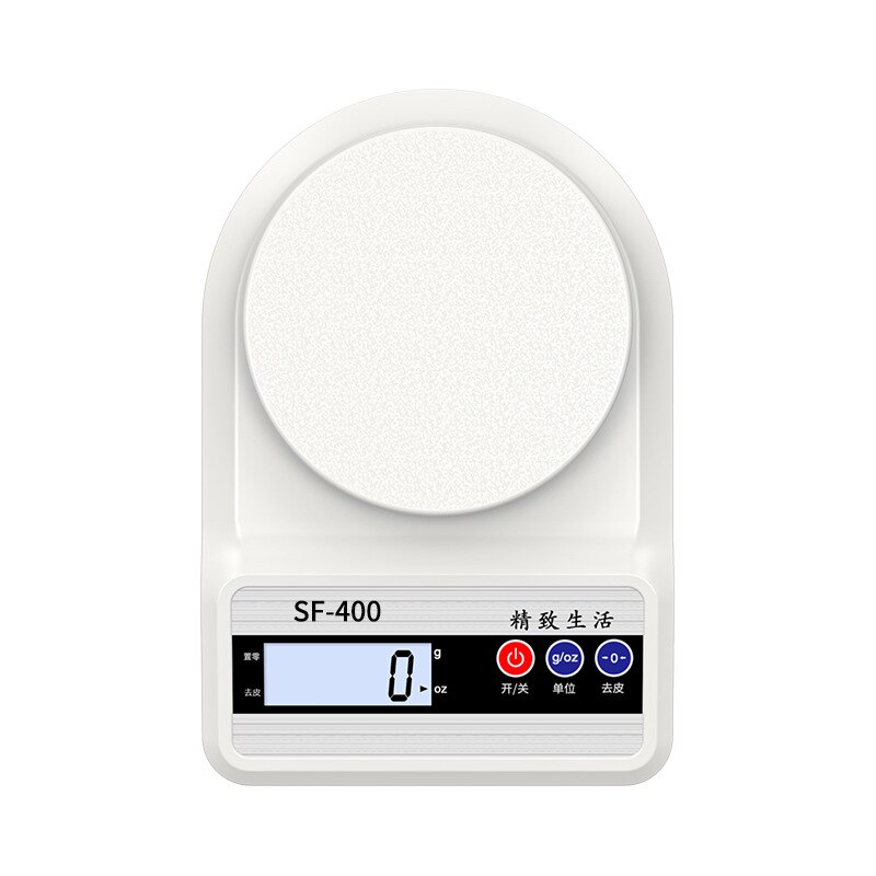 Kitchen scale baking smart mini electronic scale household 1g food weighing physical weighing gram weighing plastic: Recharge 10kg