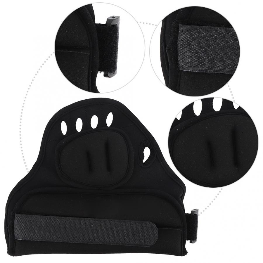 1 paire 2Kg gants lestés Fitness demi-doigt gants lestés sac de sable poignet garde pull-ups boxe entraînement haltères gants