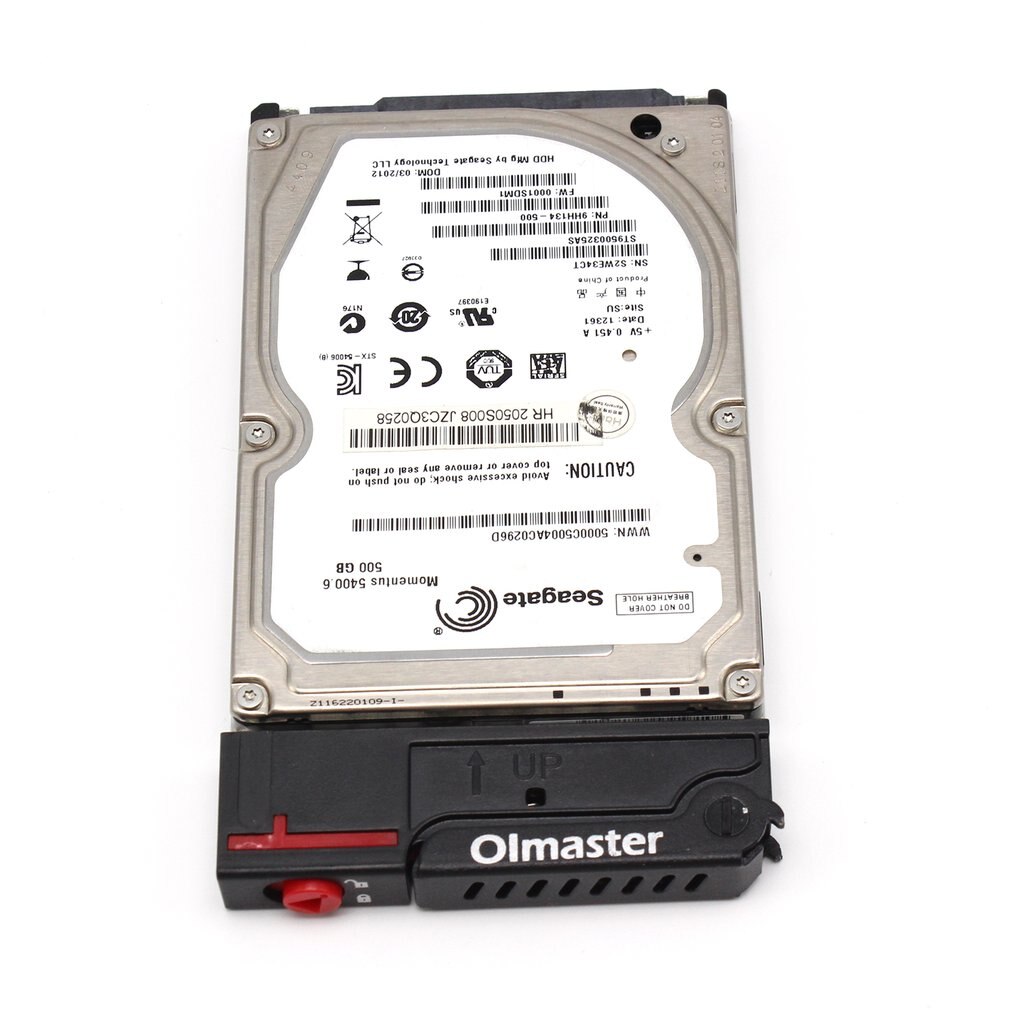 Metall Struktur HDD Fall HDD Gehäuse Werkzeug Festplatte Gehäuse 6Gbps Für 7 ~ 9,5mm 2,5 Zoll SATA SSD Festplatte