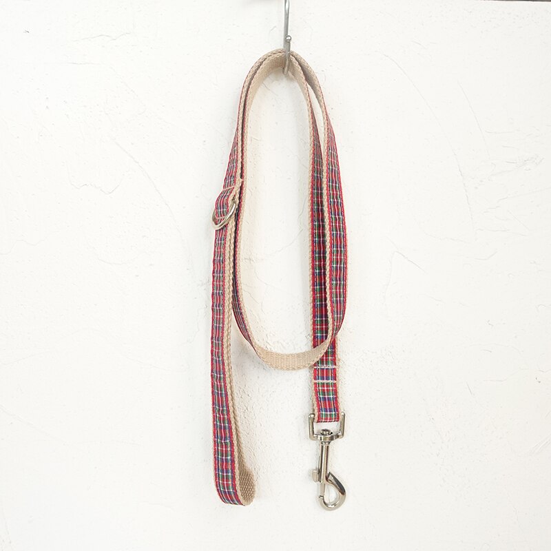 Gratis Graveren Naam Id Britse Stijl Kleurrijke Pastel Accessoire De Schotland Plaid Mode Halsbanden En Riem Metalen Gespen