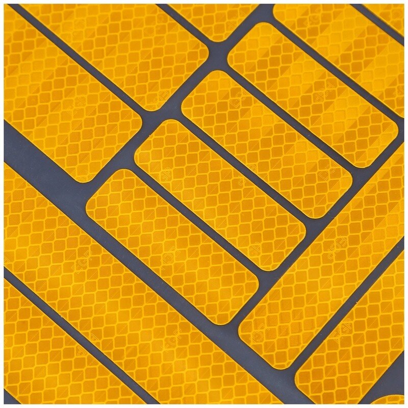 21*23cm Bike Safety Reflective Stickers for Motorcycle Bicycle Reflective Decor Tape Cycling Warning Stickers