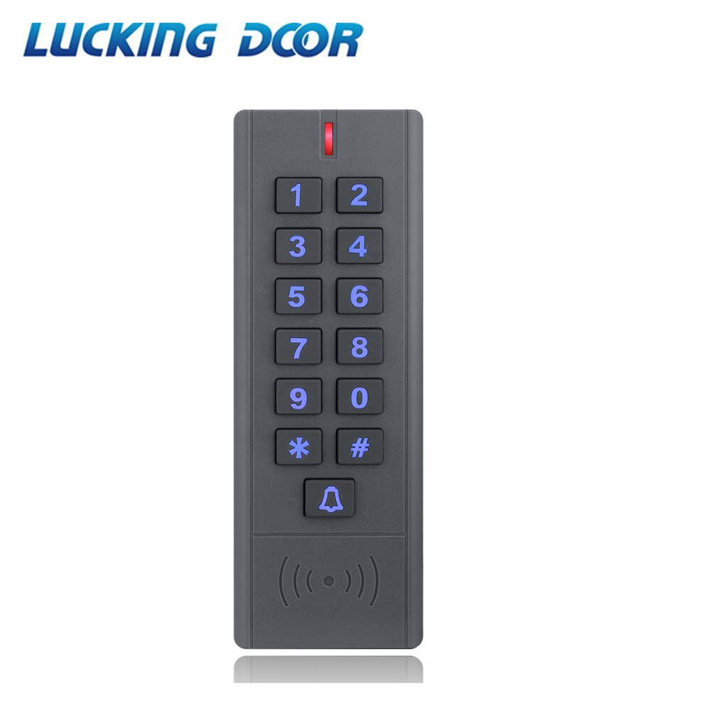 RFID Access Control System Device Machine 1000 User Wiegand input and output 125Khz RFID Proximity Entry Door IP67 Waterproof: A9 ID Version