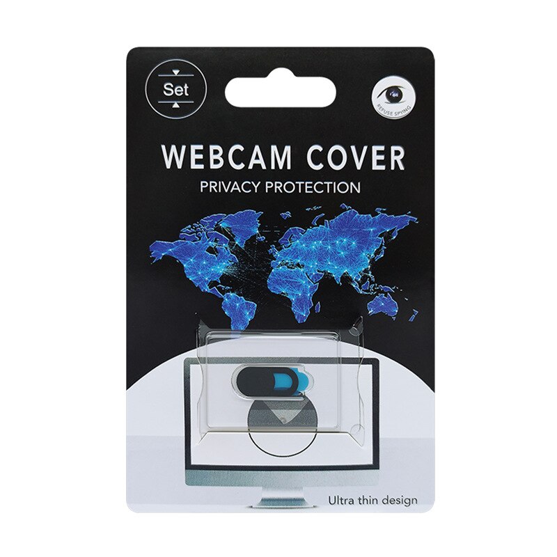 Beste Plastic Webcam Shutter Cover Web Camera Veilige Beschermen Privacy Voor Desktop Laptop Telefoon Camera 'S Bescherming: 1pcs Black With Bag