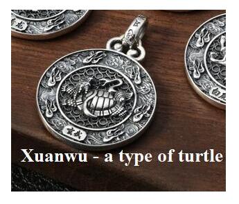 100% 925 silberne glückstier-anhänger, 925 sterling-tiger-drachen-anhänger, glücksbringer-anhänger: Stil 3