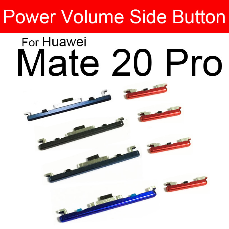 Power Volume Button For Huawei Mate 20 20Lite 20Pro 20X Up Down Audio Control Button Replacement Repair Parts Flex Ribbon Cable