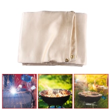 Outdoor Barbecue Fire Deken Glasvezel Isolatie Mat Outdoor Camping Fire Doek Hoge Temperatuur Anti-Brandwonden Vlamvertragende