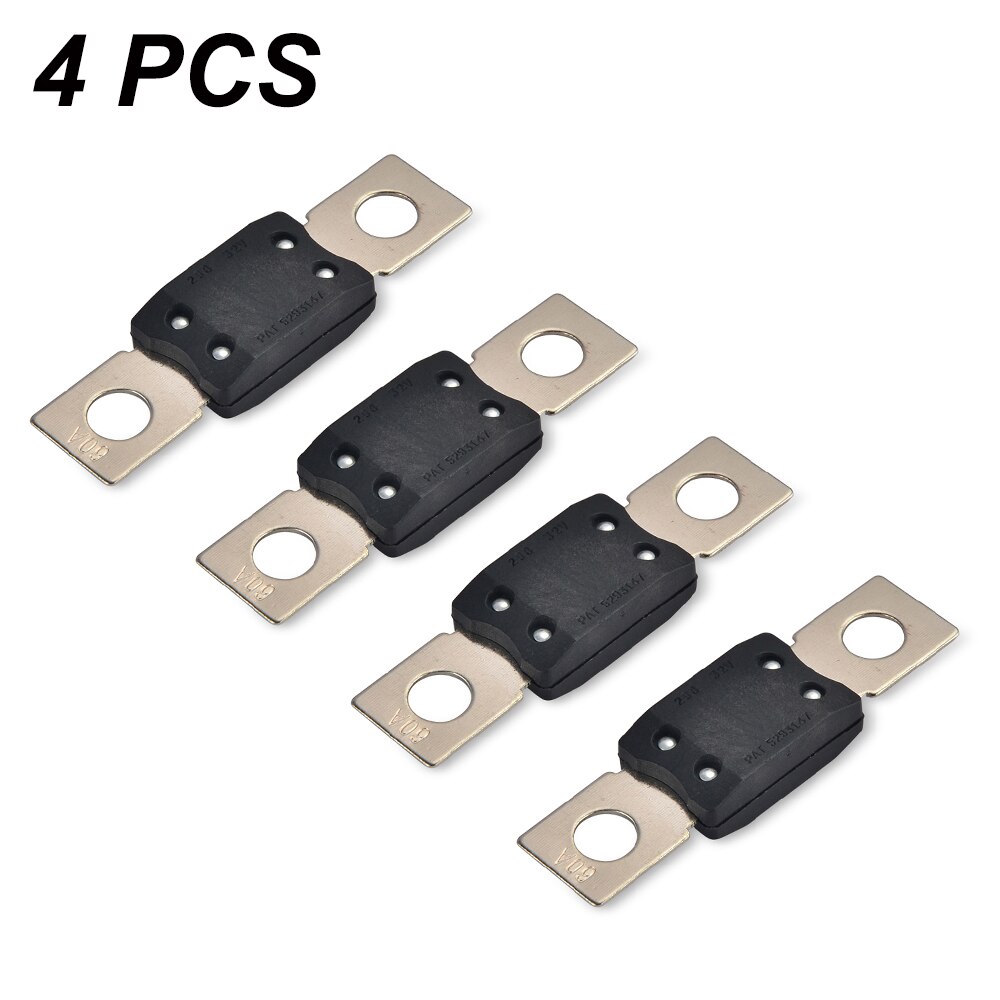 NICECNC For Ezgo Mega 60 AMP 32V 32 Volt Powerwise Golf Cart Battery Charger Fuse 602632 -40 C to + 125 C Accessories: 4pcs