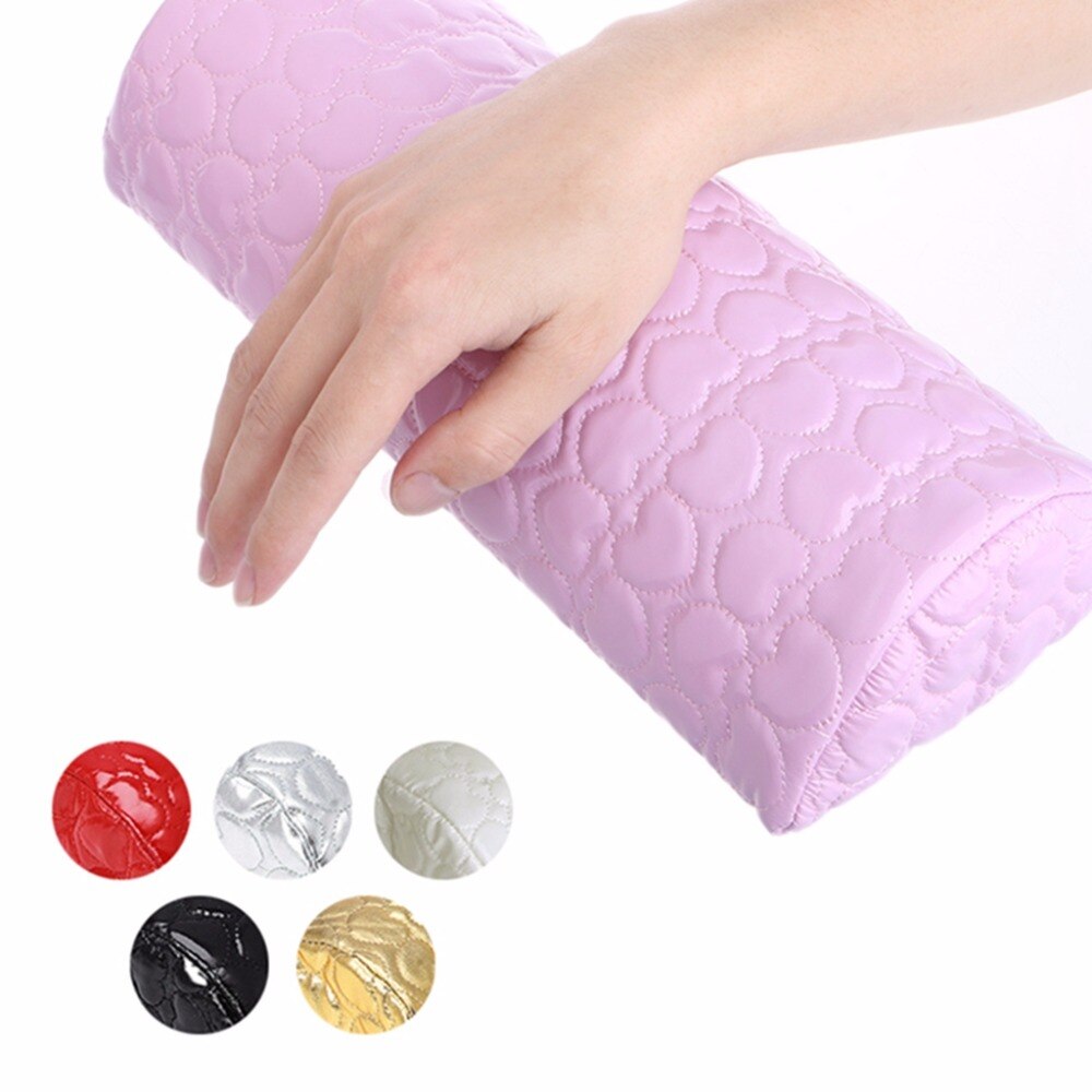Hand Arm Rest Semicircle Cushion Pillow Nail Art Manicure Care