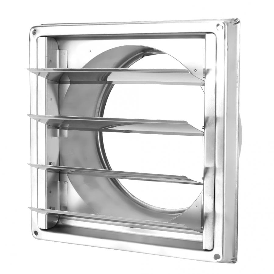 150Mm Rvs Air Vent Duct Grill Vierkante Luchtuitlaat Extractor Ventilatie Cover Air Vent