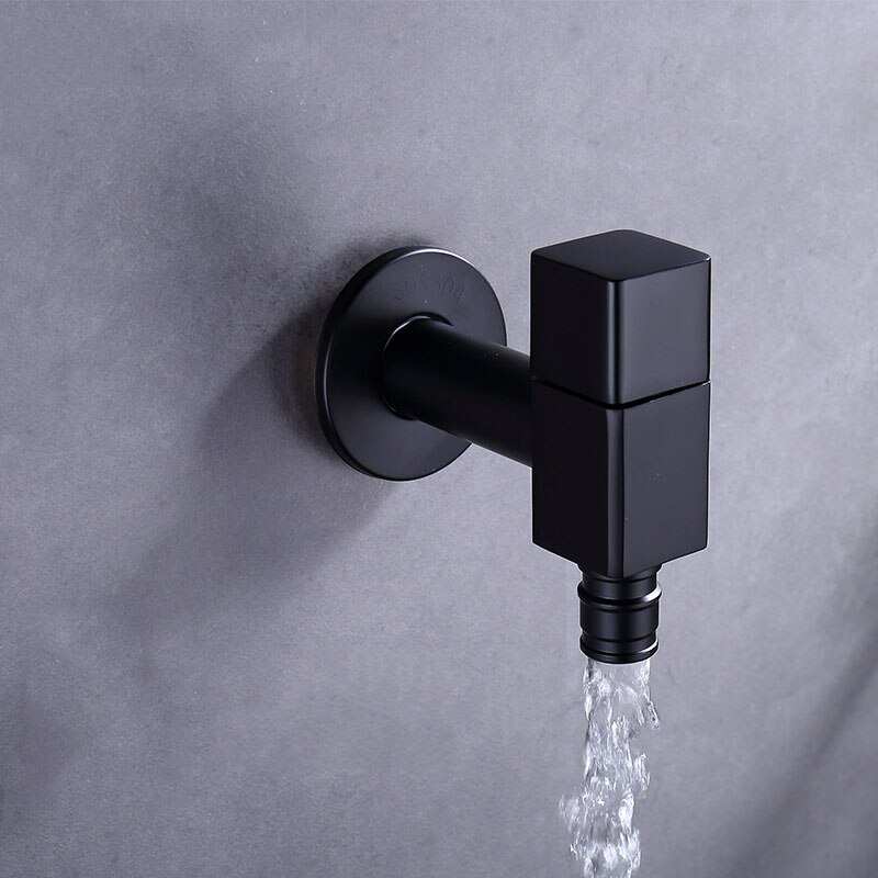 Kupfer Gold matt Schwarz Zauberstab Montiert Waschmaschine klopfen klopfen Mopp Schwimmbad Garten Ich bin Freien Schlecht Küche Wasser Wasserhahn Wasser Sparen