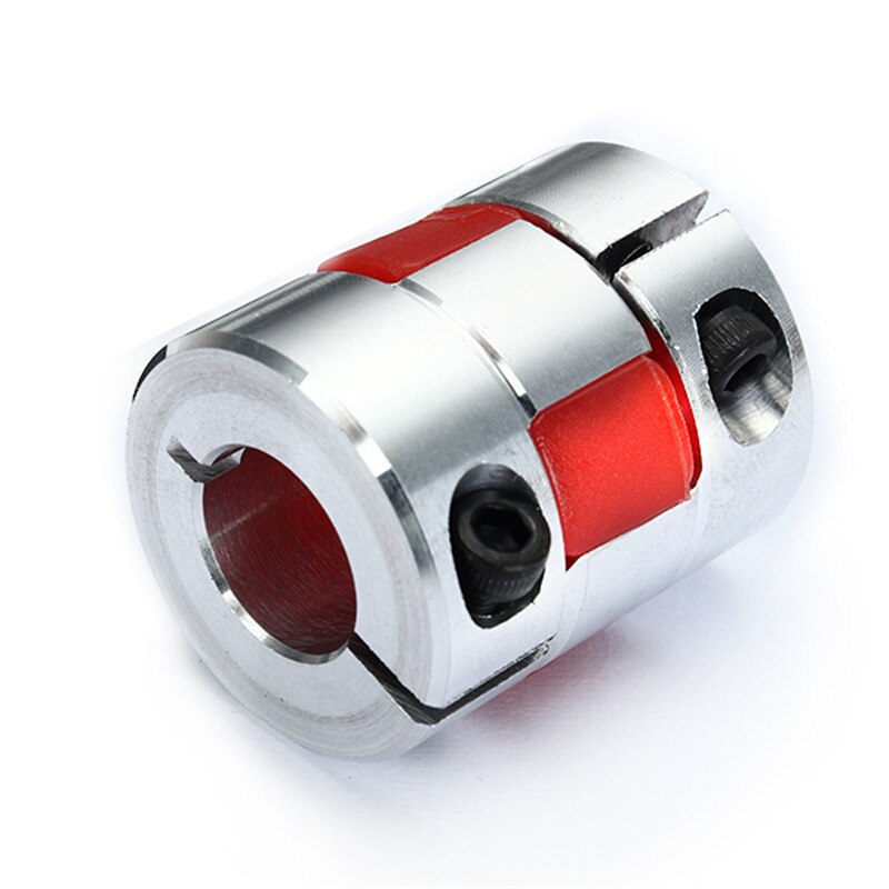Duurzaam 12mm x 12mm Aluminium Flexibele-spider Askoppeling OD25mm x L30mm CNC Stappenmotor Koppeling Connector