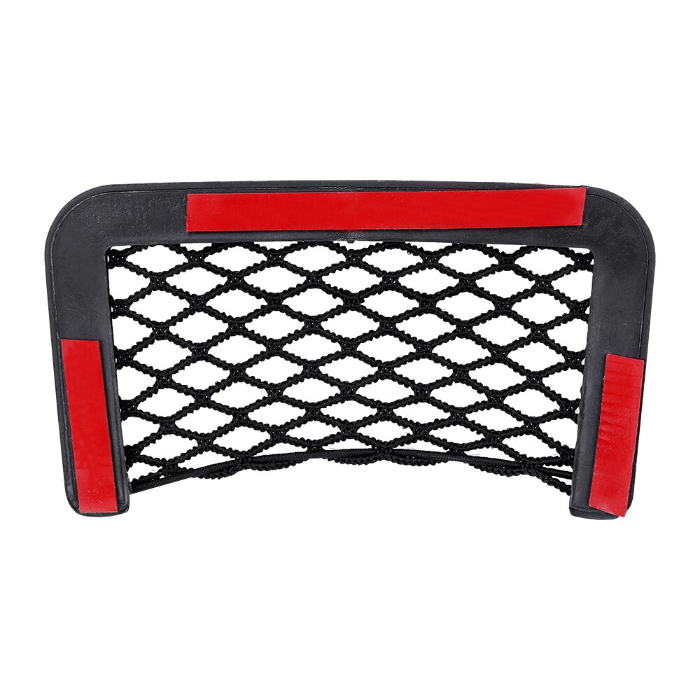 Bolsa de red negra Universal para coche, soporte para teléfono, organizador de bolsillo para malla de coche, bolsillo para cartera, llaves, bolígrafos y más