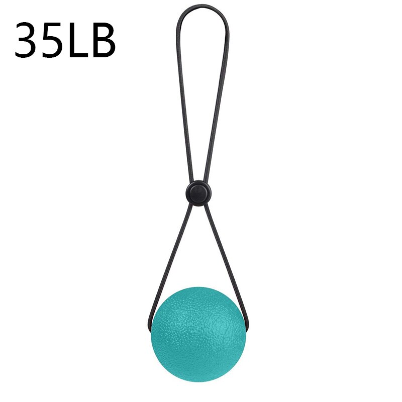 Pelota antiestrés portátil para apretar, pelota para aliviar el estrés, fortalece el ejercicio de mano y alivia la tensión, ideal para niños y adultos: 35LB Green