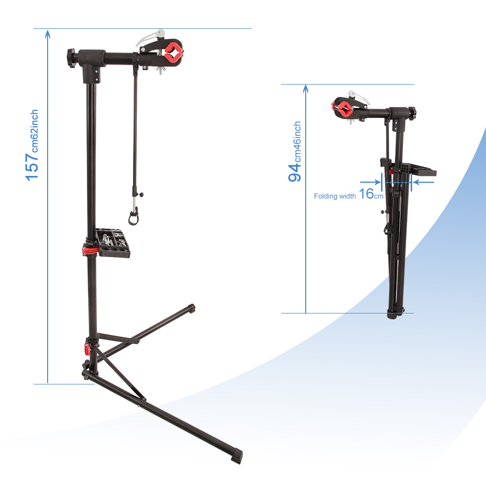 Bike Repair Stand MTB Road Bicycle Maintenance Repair Tools Adjustable Foldable Storage Display Stand