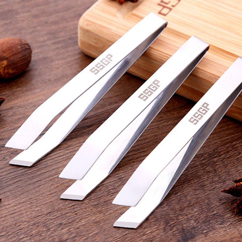 2 Stijl Roestvrij Staal Varken Tondeuse Trek De Kip Visgraten Haar Clip Pincet Ontharing Tangen Keuken Gereedschap 1Pc
