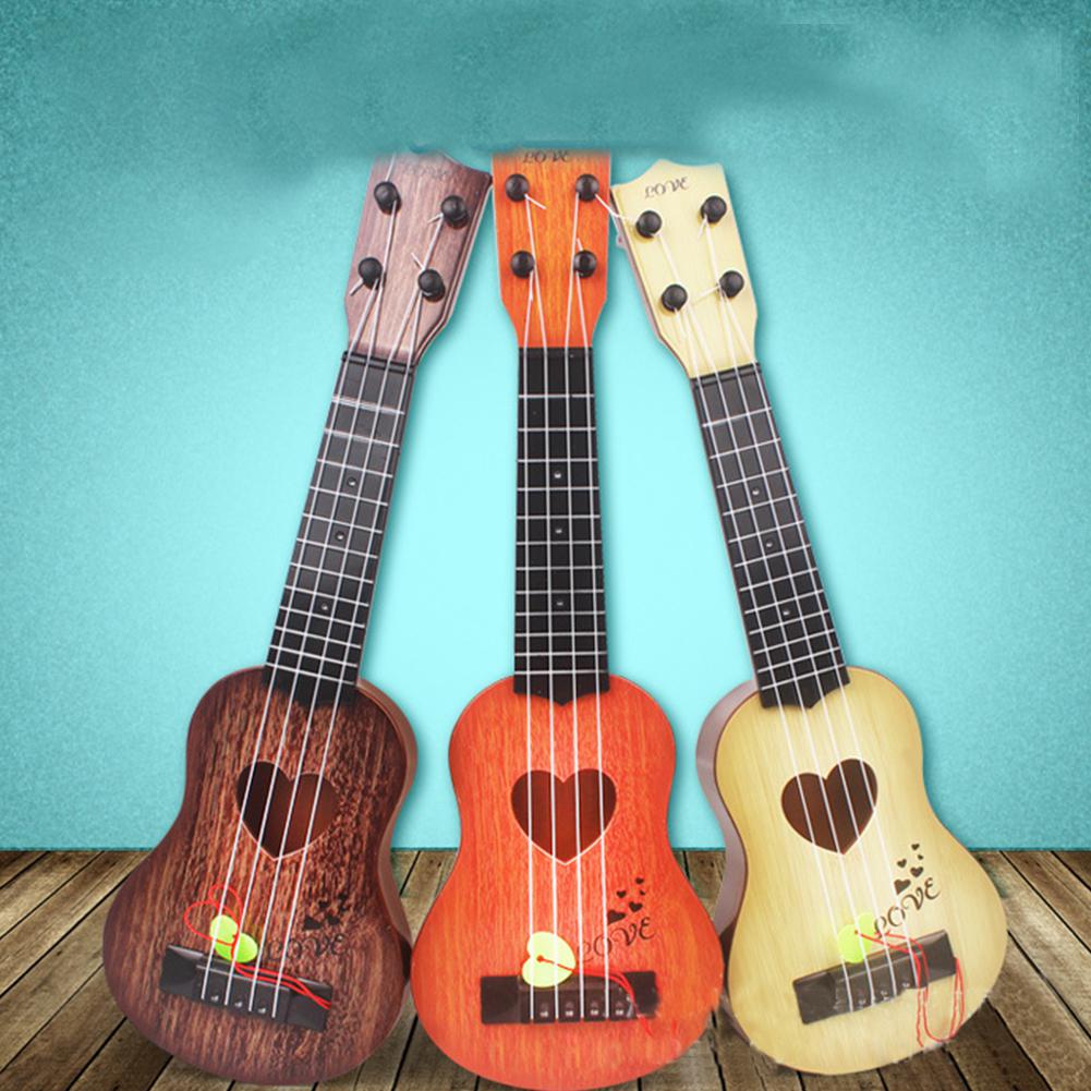 Hobbylane 4 Saiten Kinder Simulation Spielbar Ukulele Gitarre Pädagogisches Musik Instrumente Spielzeug für Anfänger