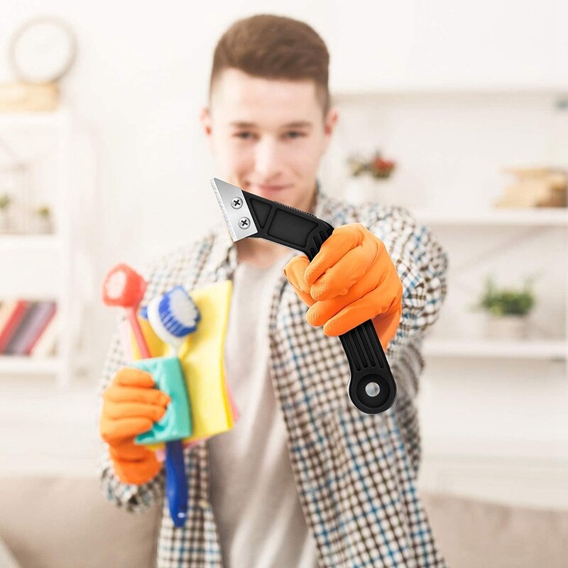 Lechada en ángulo de 3 piezas, sierra manual, herramienta de eliminación de lechada con hojas de superficie de diamante para limpieza de lechada de azulejos, CNIM