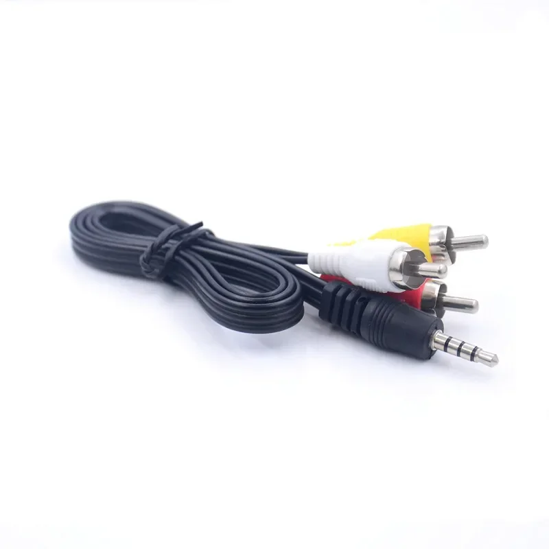 1 Stuks 4 Pole 3.5Mm Mannelijke Vrouwelijke Jack Plug Naar 2rca 3 Rca Mannelijke Vrouwelijke Adapter 3rca Audio Video Av Kabel Draad Snoer