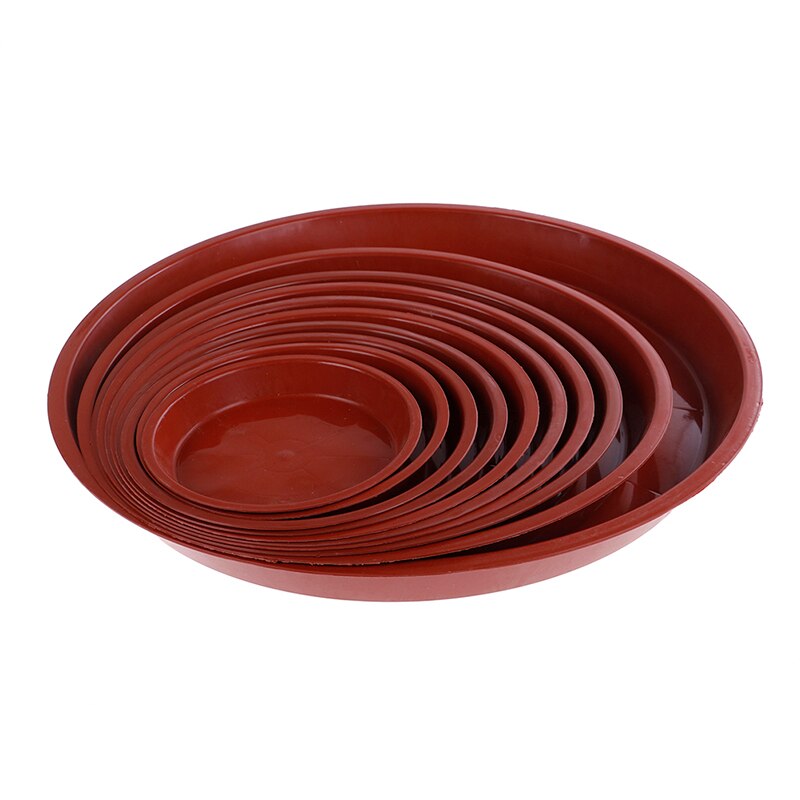 1PCS Round Shape Plastic Garden Pot Saucer Plant Pot Drip Tray Planter Pallet Flower Pot Tray Home Garden Pot Case