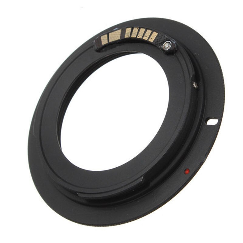 Lens Adapter Black For M42 Chips Lens to Canon EOS EF Mount Ring Adapter AF III Confirm