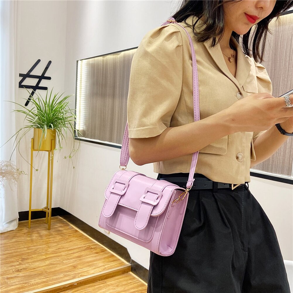 Dames pu leren riem gesp reis kleine messenger tas schoudertas prachtige boodschappentas