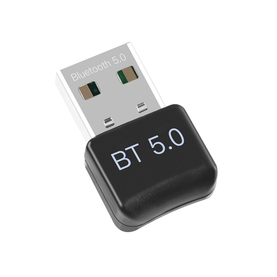 BGGQGG adattatore Bluetooth 5.0 USB Bluetooth Dongle Computer ricevitore Bluetooth USB Audio musica trasmettitore Bluetooth dente 5.0 per PC