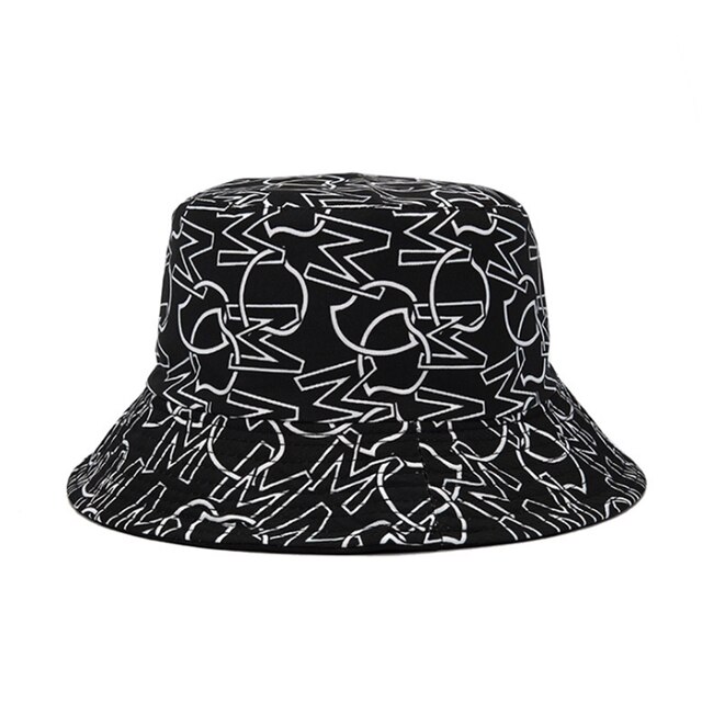 Stijl Buckethat Tij Mannen En Womenstreet Visser Hoed Dubbelzijdig Digitale Luipaard Patroon Lente En Zomer Zonnehoed: 4