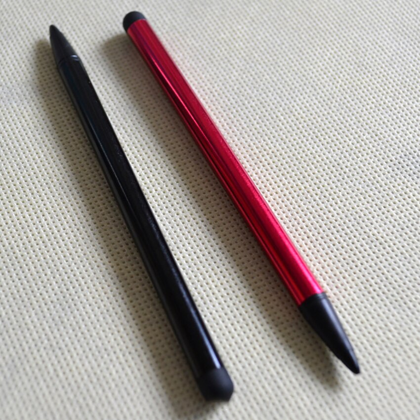 Capacitive Stylus Pen, Silicone &amp; Hard Plastic Tip 2 in 1 Touch Screens Stylus Pen for Mobile Phones, Handwriting Pads, Tablets