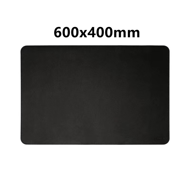 XIAOMI Mijia Office Mouse Pad Double Layer Solid Color Leather Cork Gaming Desk Dirt Resistant Large Waterproof For Mouse Pad: Red
