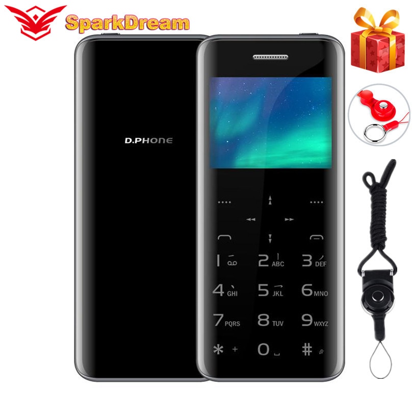 F2 telefon komórkowy 2.31 "dotykowy przycisk Super Mini ultracienki karta metalowy korpus Bluetooth 2.0 Anti-lost MP3 podwójna karta SIM Mini telefon komórkowy