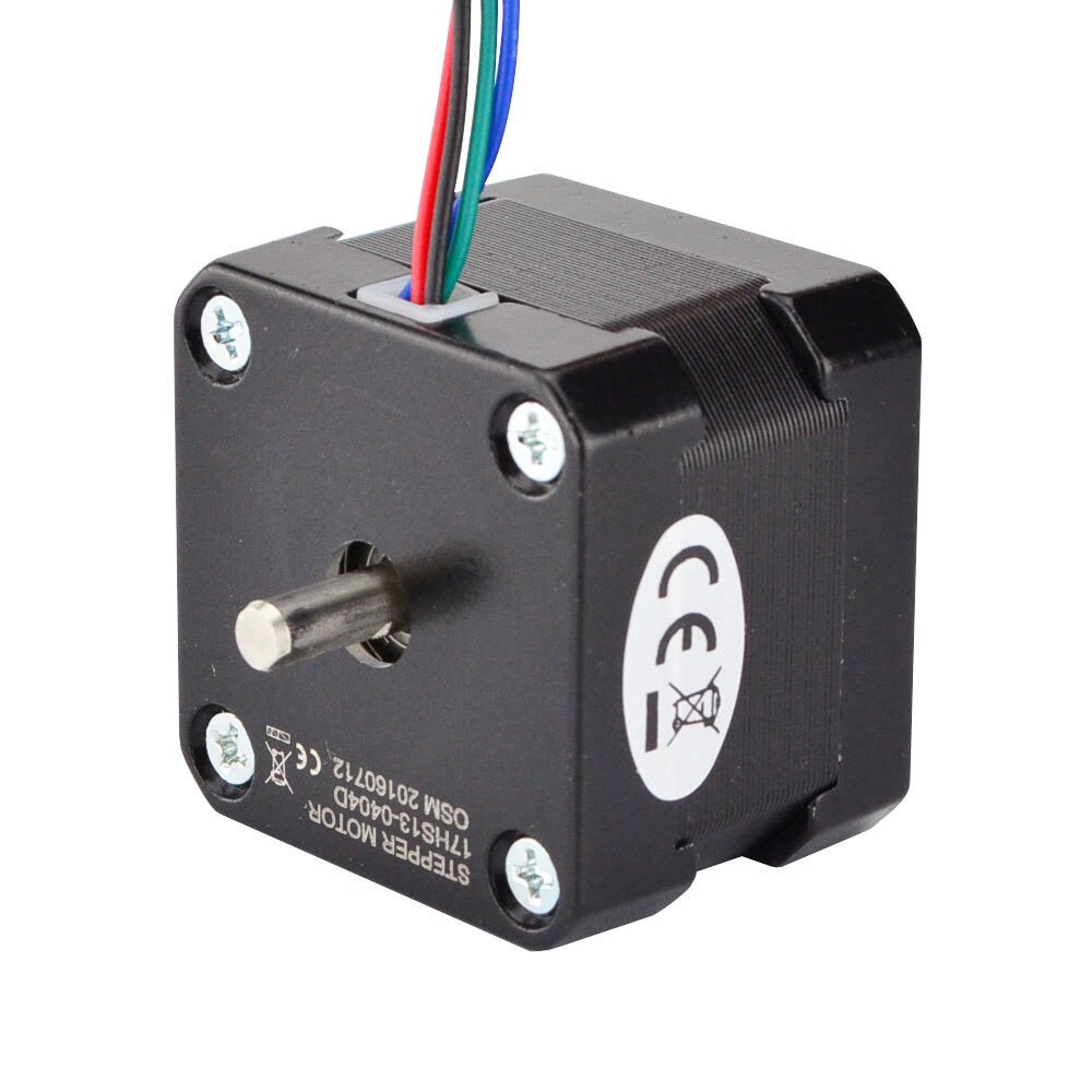 Dual Shaft Nema17 Stepper Motor 34mm 26Ncm Nema 17 Step Motor 0.4A 12V 4-lead for DIY CNC 3D Printer