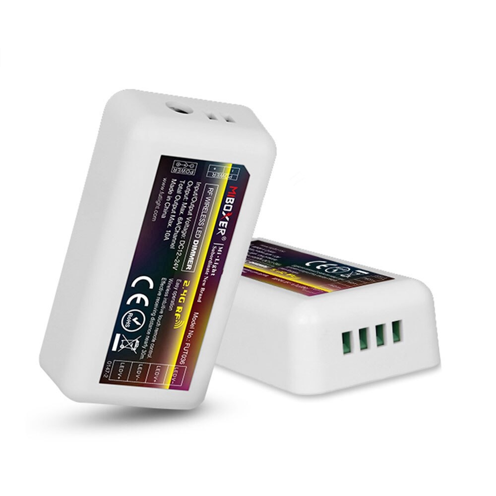 MiBoxer Milight Dimmer 4-Zone RF CCT Remote With Handle 2.4GHZ Gateway WL-Box1 Wifi Controller For 2835 5050 LED Strip Light