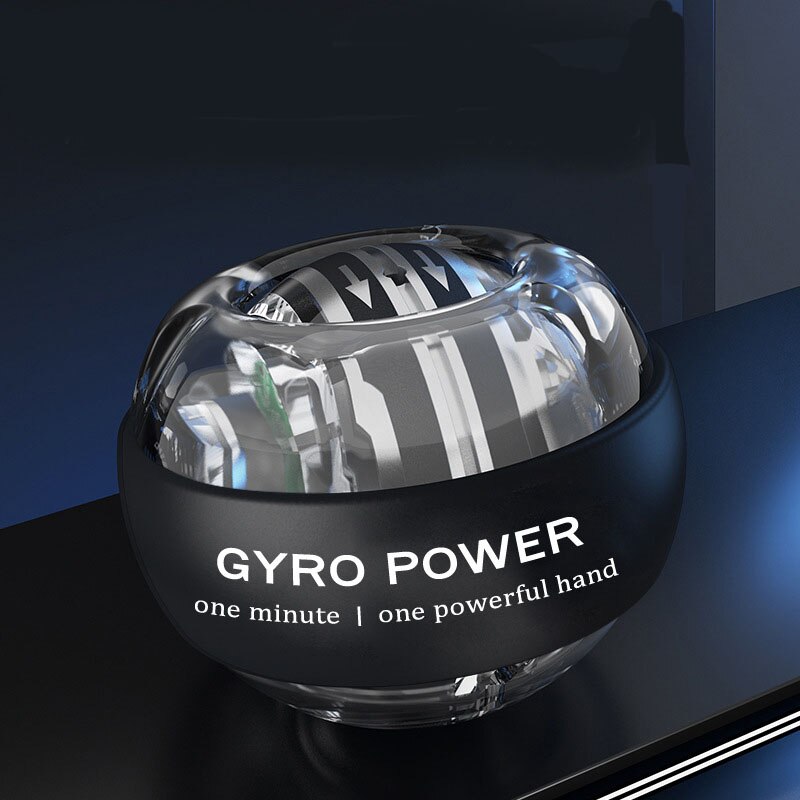 regnbue ledet muskelkraft ball håndledd ball trener slappe gyroskop powerball gyro væpne trener forsterker treningsutstyr