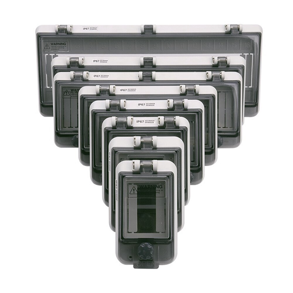 neue Produkte IP67 PC Wasserdichte Fenster Abdeckung, Schaltkreis Unterbrecher Schalter Schutz Fenster Abdeckung, Wasserdichte Kasten Fenster Abdeckung