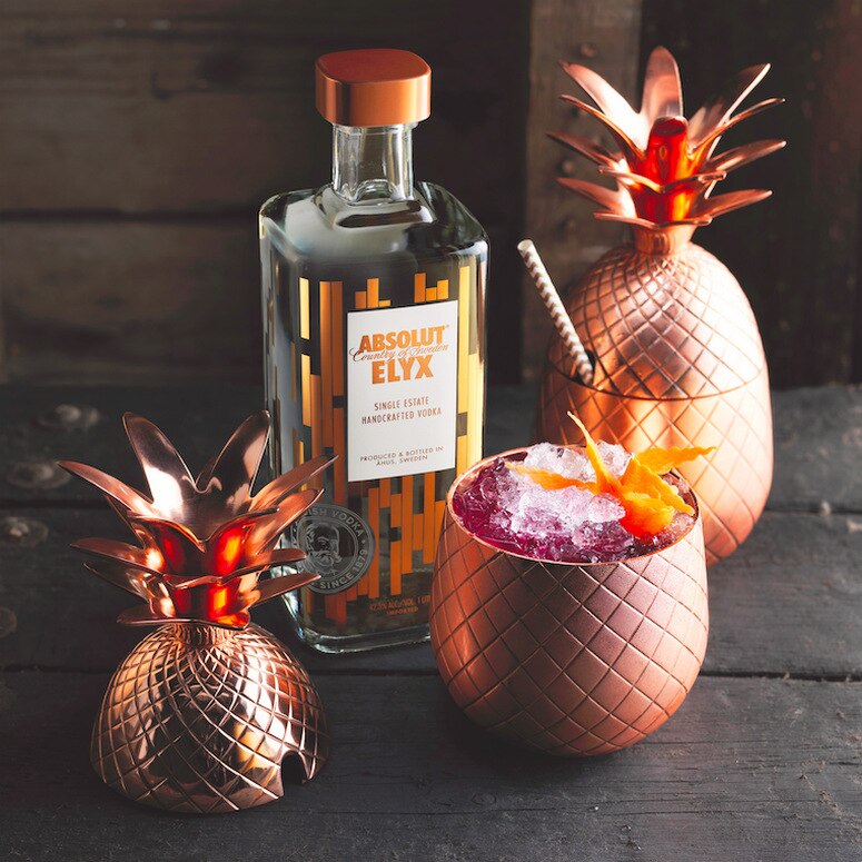 304 Rvs Ananas Glas Cocktail Glas Creatieve Mixologie Speciaal Glas Metaal Glas Herbruikbare Stro